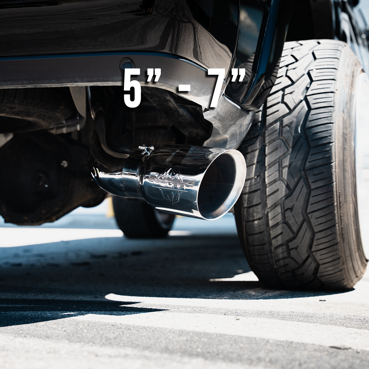 Polar Diesel Polished Oval Exhaust Tip