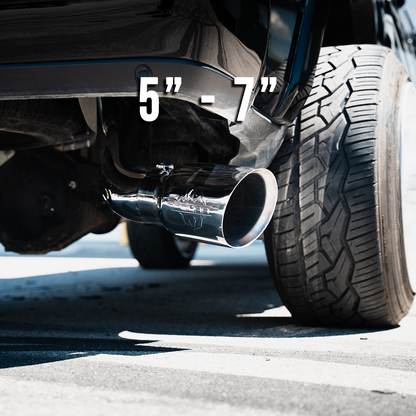 Polar Diesel Polished Oval Exhaust Tip