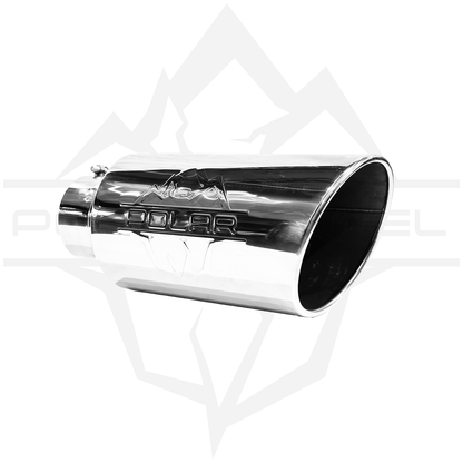 Polar Diesel 304SS Single Wall Polished Exhaust Tip