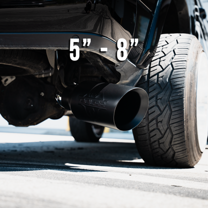 Polar Diesel Black Oval Exhaust Tip