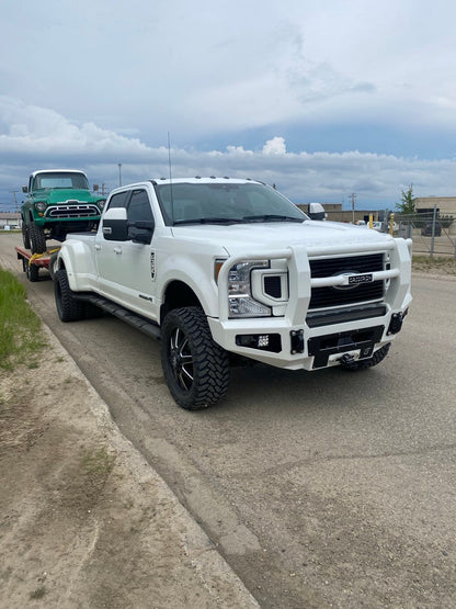 GRIDIRON 2017-2022 Ford F250-F550 Full Tube Winch Front Bumper