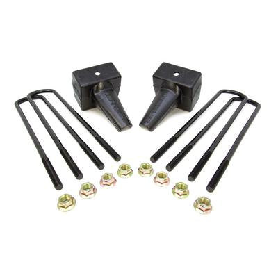 2011-2016 Ford F250/F350/F450 RWD, 4WD 5'' Tapered Rear Block Kit for 1 Piece Drive Shaft, 16.5'' U-Bolts