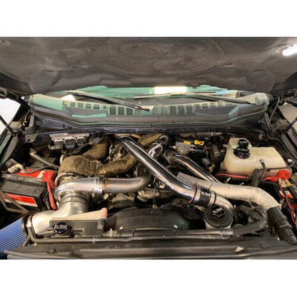 Polished Stainless Intake Piping Kit (2011-2014 Ford Powerstroke 6.7L)
