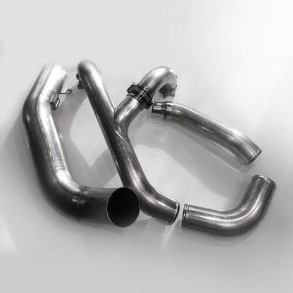 Polished Stainless Intake Piping Kit (2017-2020 Ford Powerstroke 6.7L)