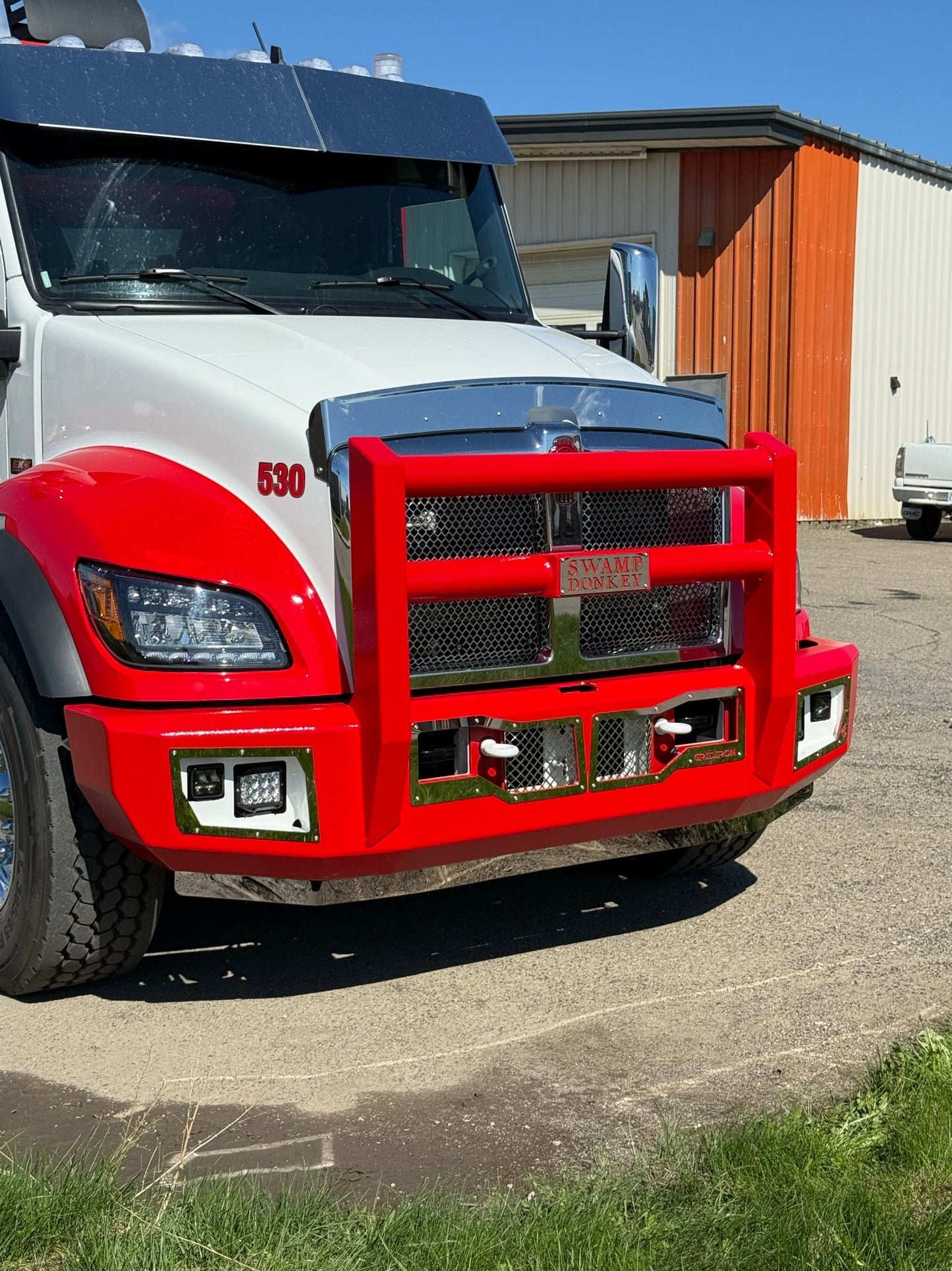 GRIDIRON 2021 - 2026 Kenworth T380 - T480 Bull-Bar Front Bumper