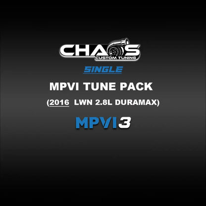 Chaos Custom Tuning MPVI3 Tune Files (2016 Duramax LWN 2.8L) Tune Files Chaos Custom Tuning