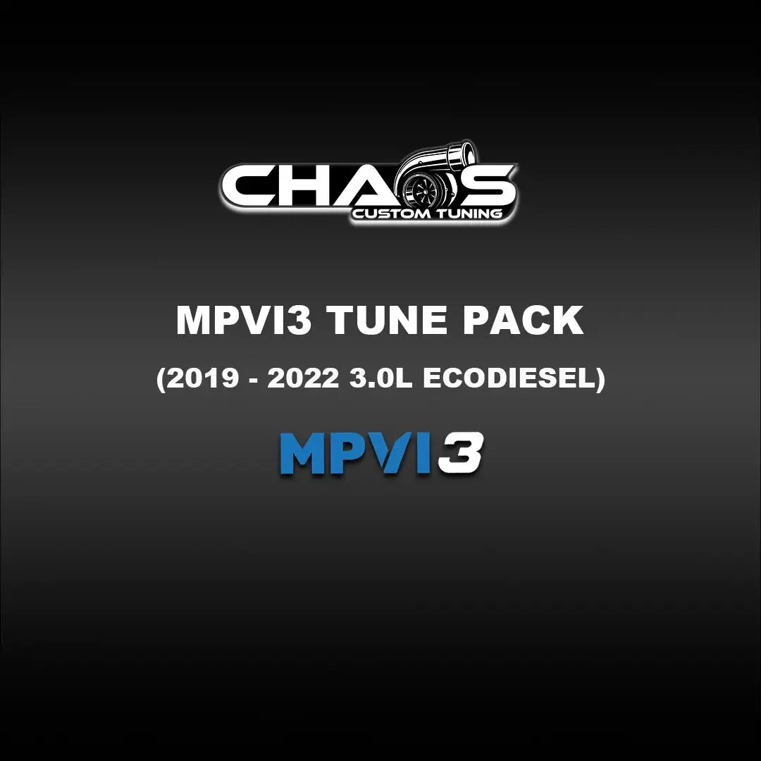 Chaos Custom Tuning MPVI3 Tune Files (2019-2022 Eco Diesel 3.0L) Tune Files Chaos Custom Tuning