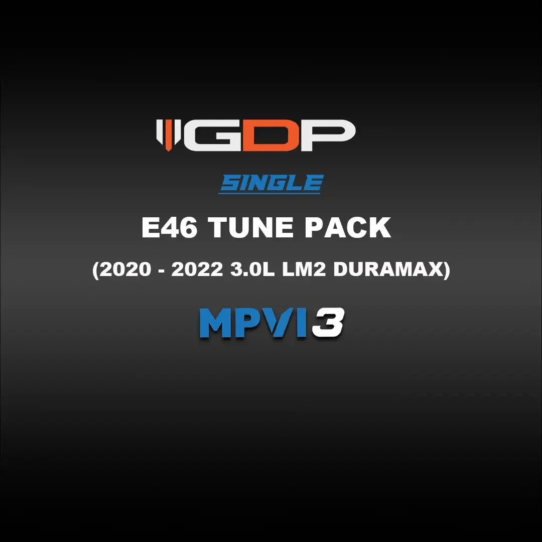 GDP MPVI3 Single Support Pack (20-22 GM 1500 3.0L LM2 Duramax) GDP Tune Files GDP