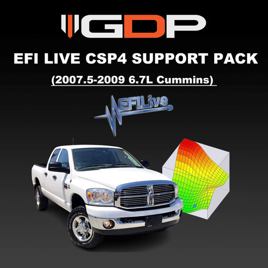 EFI Live GDP CSP4 Support Package (2007.5-2009 6.7L Cummins) GDP Tune Files GDP 