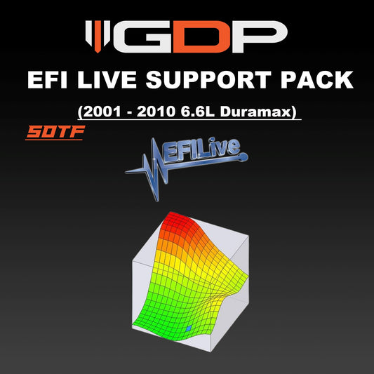 EFI Live GDP SOTF or Multi-tune Support Package (Chevy/GMC 01-10 Duramax) GDP Tune Files GDP 