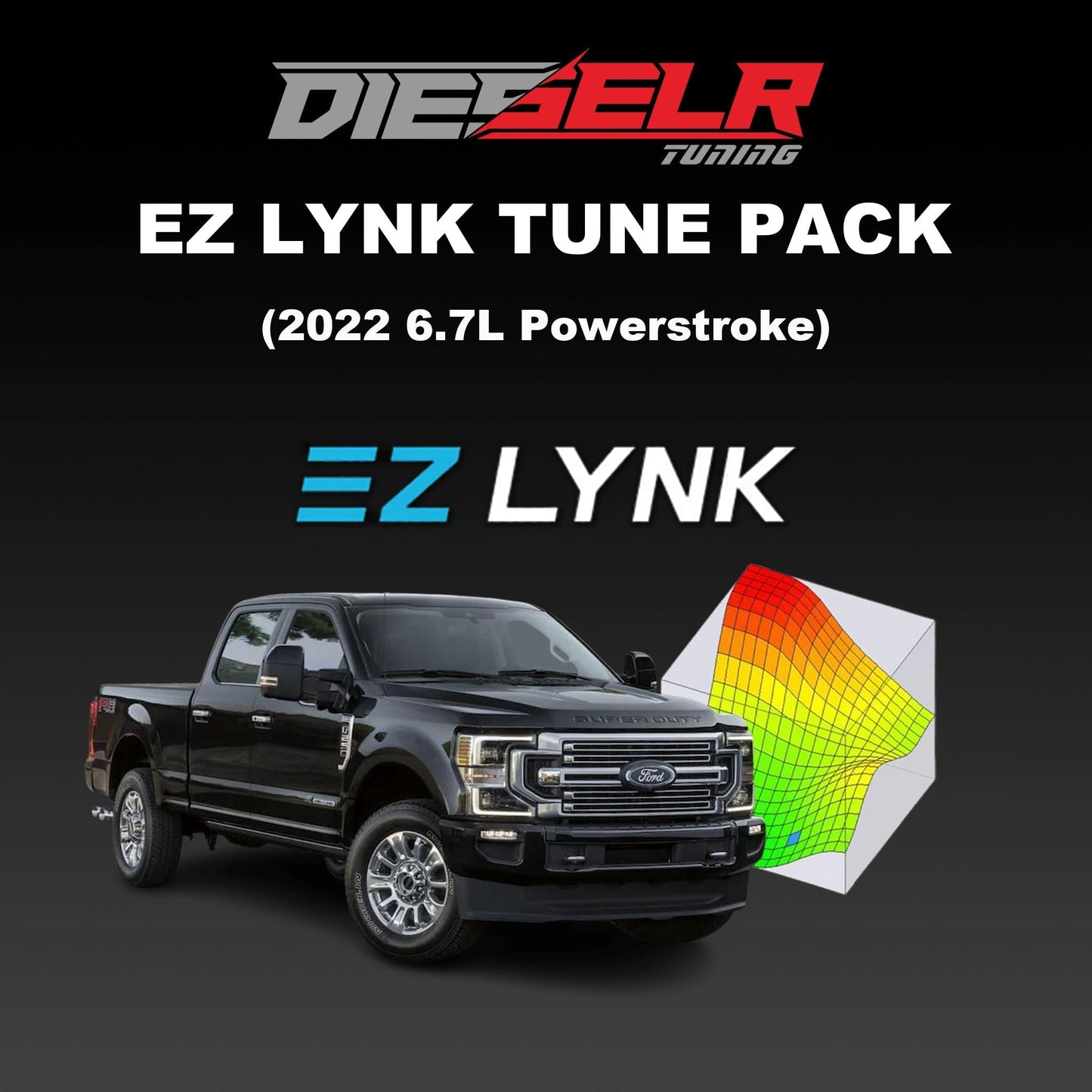 DIESELR EZ Lynk Single Tune File (2022 Powerstroke 6.7L) Tune Files DIESELR Tuning 