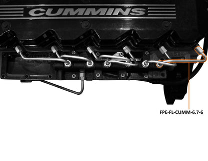 Fleece 07.5'-18' 6.7L Dodge Cummins #6 Injection line