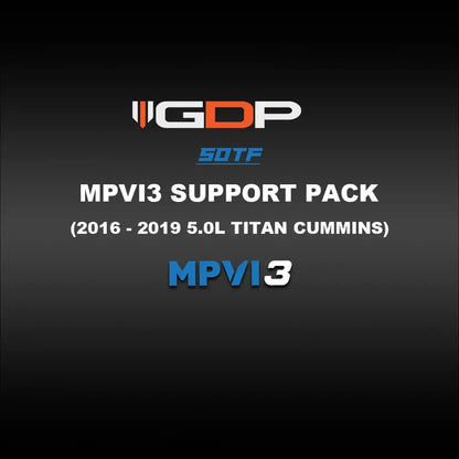 GDP MPVI3 Support Pack - SOTF (16-19 Nissan Titan XD 5.0L Cummins) GDP Tune Files GDP