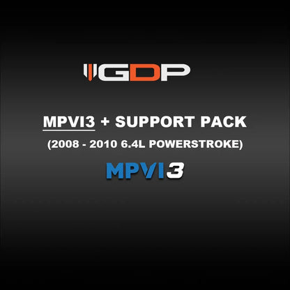 MPVI3 w/SOTF tune & 2 Credits (08-10 Ford 6.4L Powerstroke) Tuning Bundle GDP