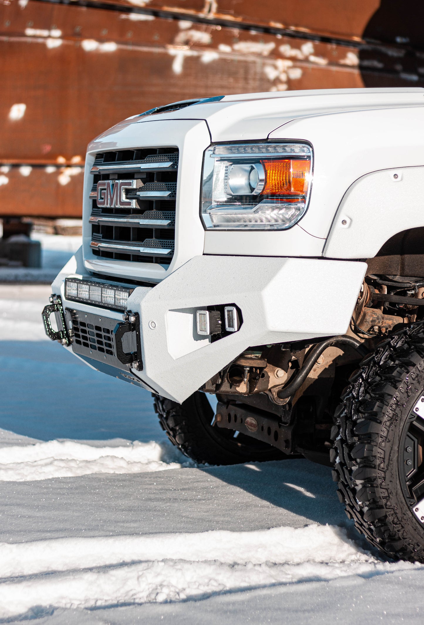 GRIDIRON 2015-2018.5 GMC 2500/3500 Base Front Bumper