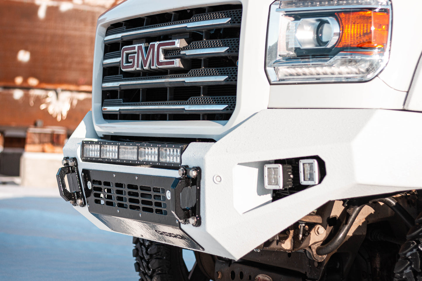 GRIDIRON 2015-2018.5 GMC 2500/3500 Base Front Bumper