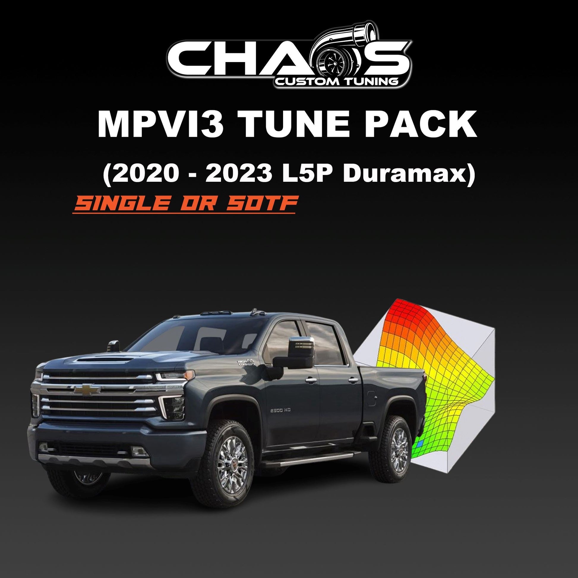 Chaos Custom Tuning MPVI3 Tune Files (2020-2023 Duramax L5P 6.6L) Tune Files Chaos Custom Tuning 