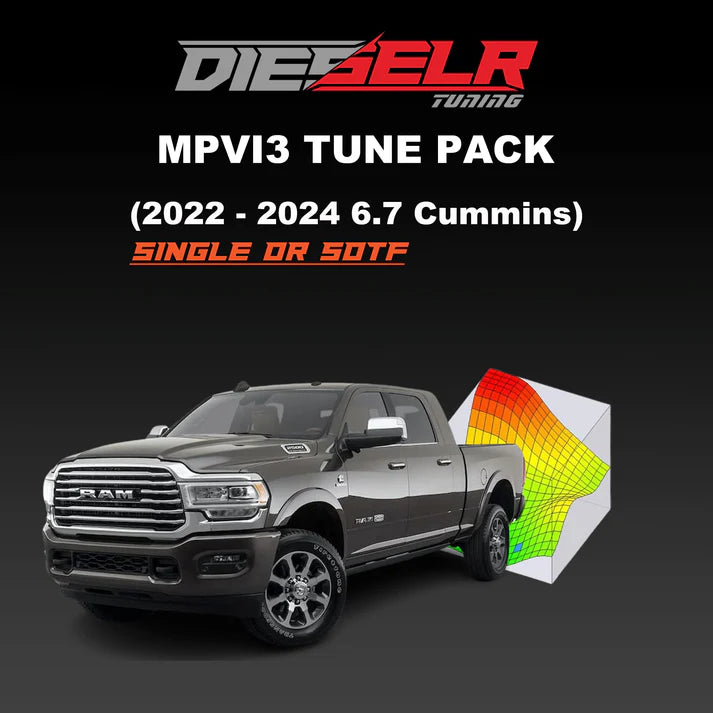 DIESELR MPVI3 Tune Files (2022-2024 6.7L Cummins 6.7L)