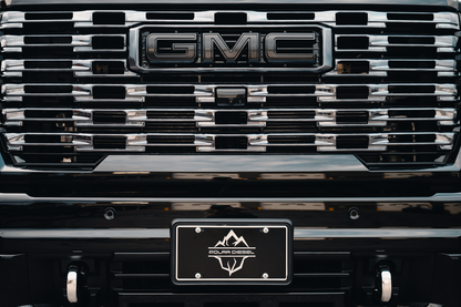 Polar Diesel Vanity Plate