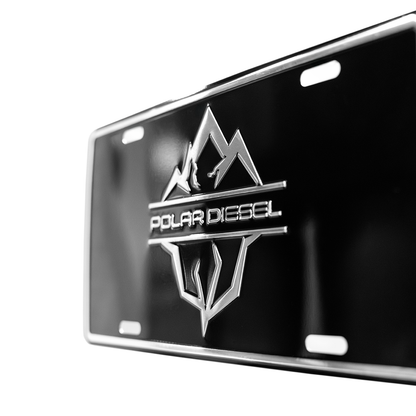 Polar Diesel Vanity Plate