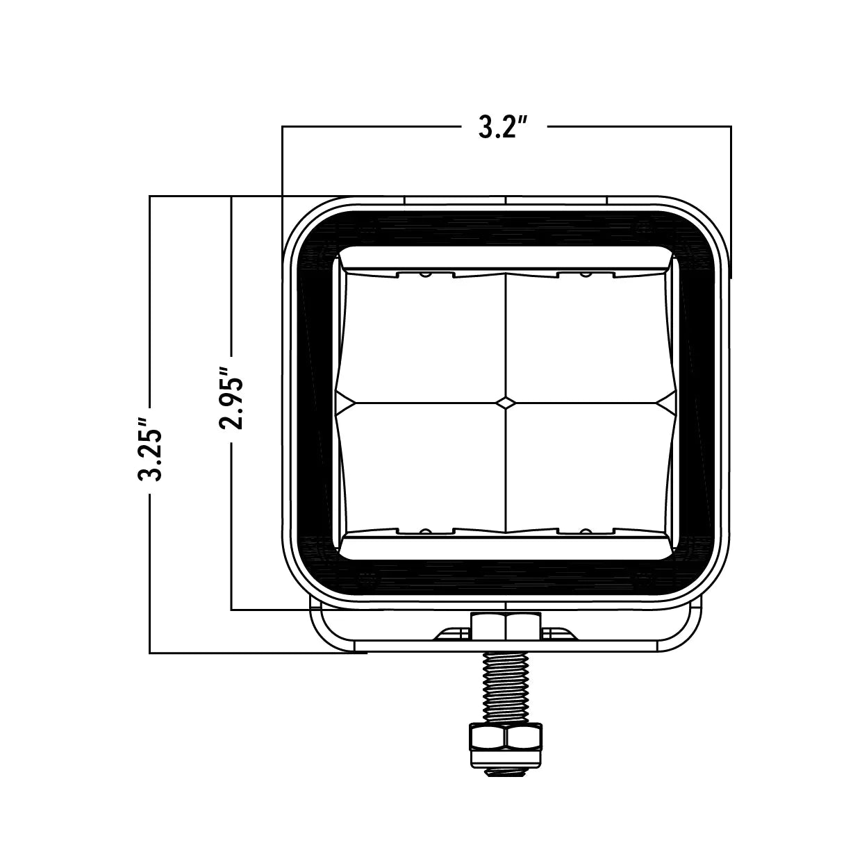 Hi-Lux 2.0 Pod-Spot Beam 10-20225