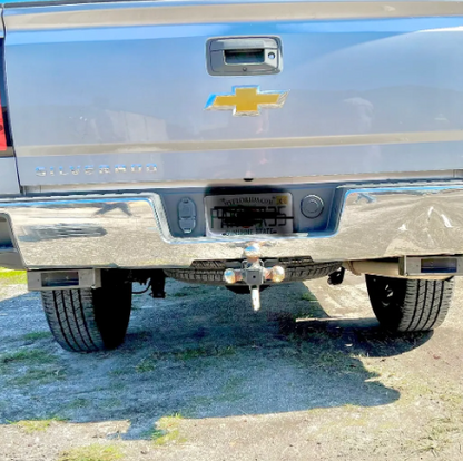 2013-2018 GM 1500 Hitch Bar: DIFFUSED- RIGID 6" MIDNIGHT SERIES SR-Q PRO