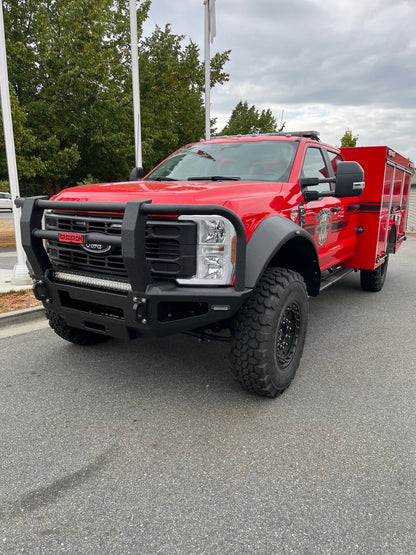 GRIDIRON 2023-2026 Ford F250-F550 Full Tube Winch Front Bumper