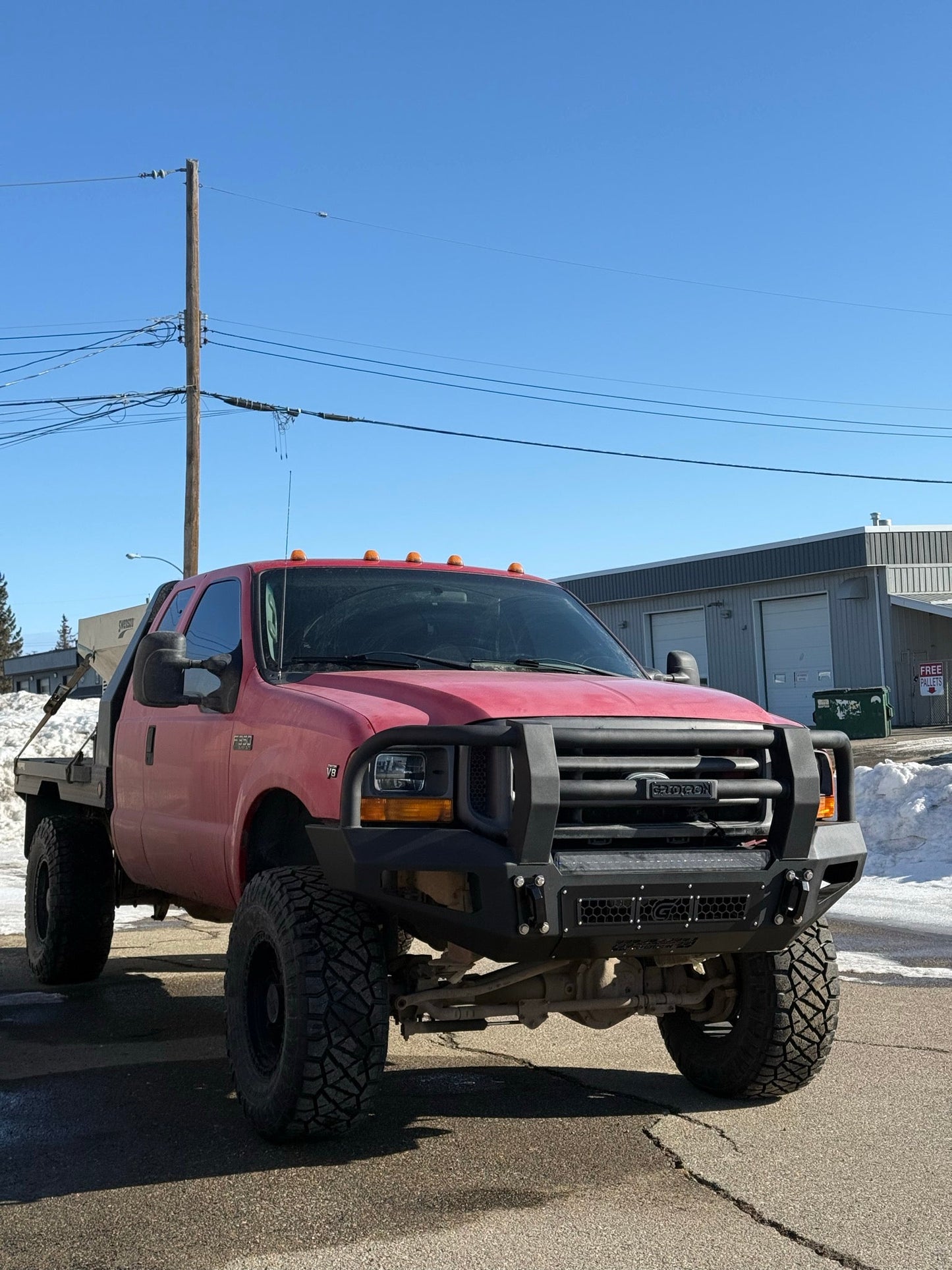 GRIDIRON 1999-2004 Ford F250-F350 Full-Tube Front Bumper