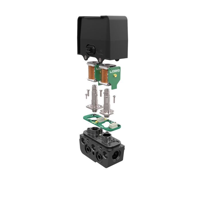AIRIQ HD2 AIR MANAGEMENT PACKAGE. PRE-ASSEMBLED, 2-CHANNEL, 400HD COMPRESSOR