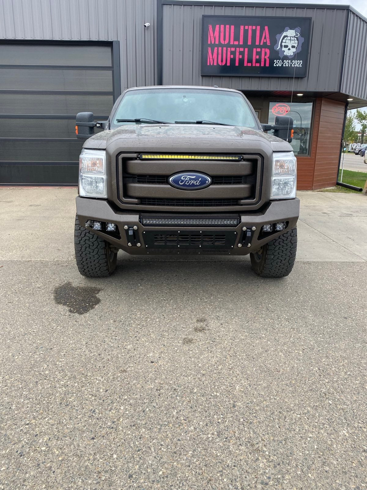 GRIDIRON 2011-2016 Ford F250-F550 Base Front Bumper