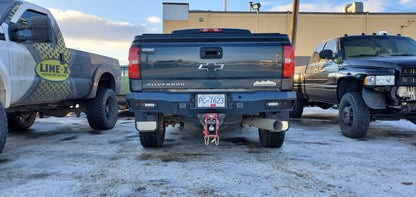 GRIDIRON 2008-2018.5 GMC & Chevrolet 2500/3500 Rear Bumper