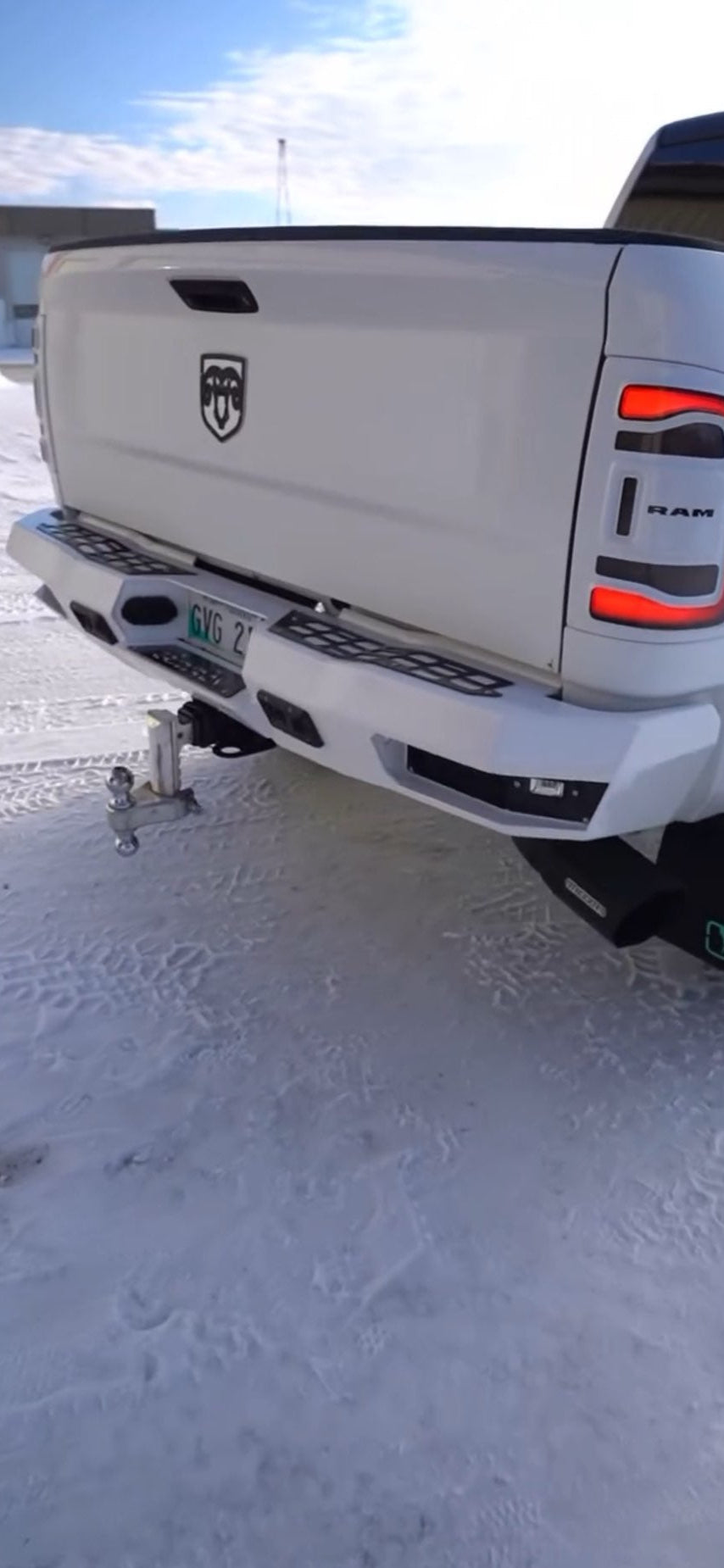 GRIDIRON 2010-2025 Ram 2500/3500 Rear Bumper