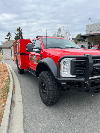 GRIDIRON 2023-2026 Ford F250-F550 Full Tube Winch Front Bumper