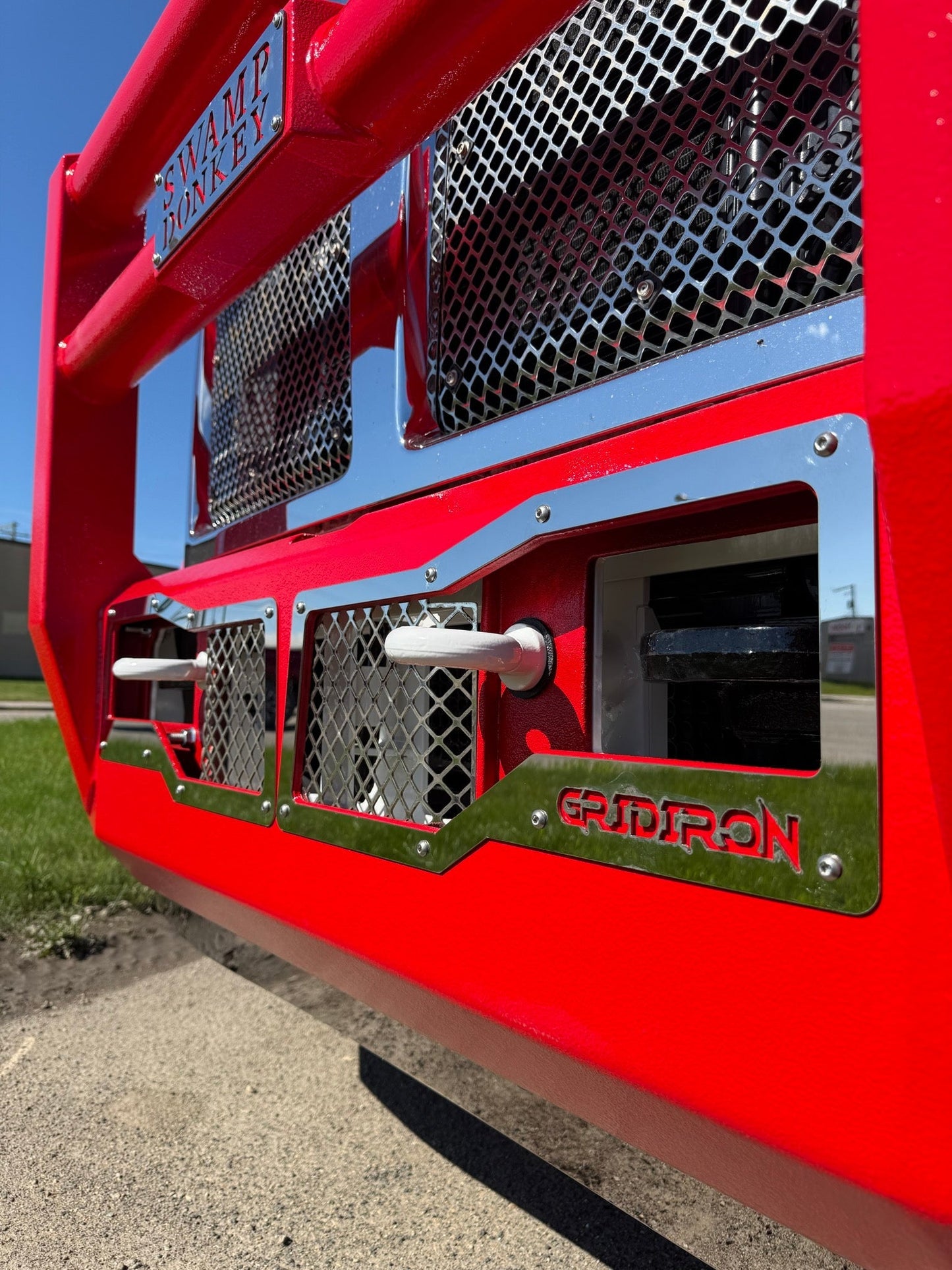 GRIDIRON 2021 - 2026 Kenworth T380 - T480 Bull-Bar Front Bumper