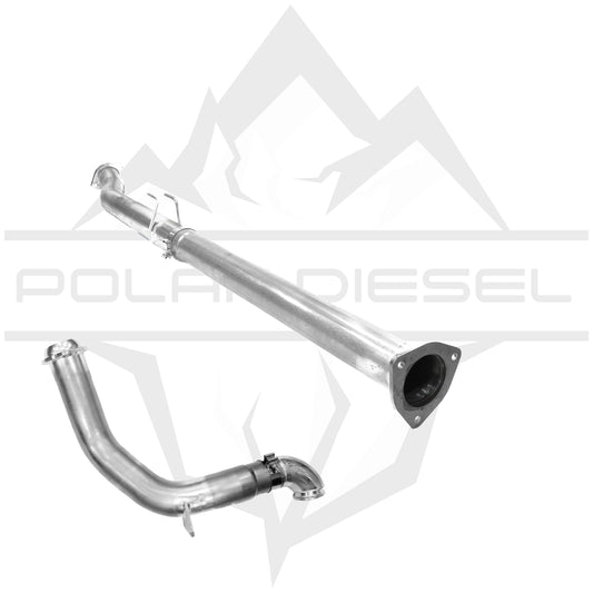 2023-2024 Ford Powerstroke 6.7L Polar Delete Pipe & Downpipe Package