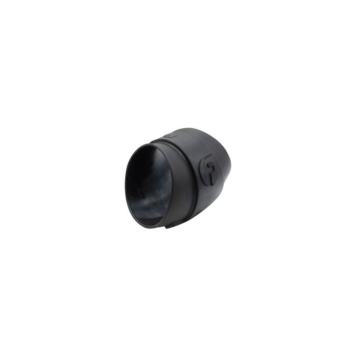 Universal Molded Rubber Elbow for 5" Intakes
