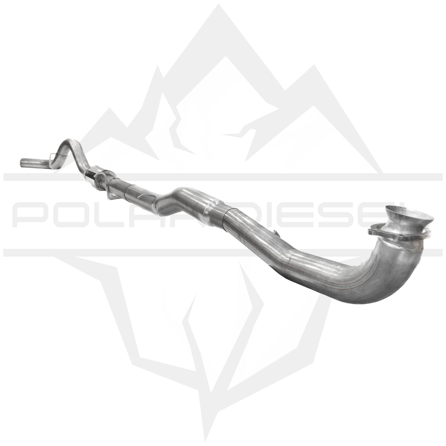 2017-2023 Duramax 6.6L 5" Polar Exhaust With Muffler