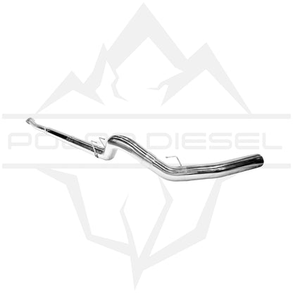 2023-2024 Ford Powerstroke 6.7L 5” Polished Downpipe Back Exhaust & Downpipe Package