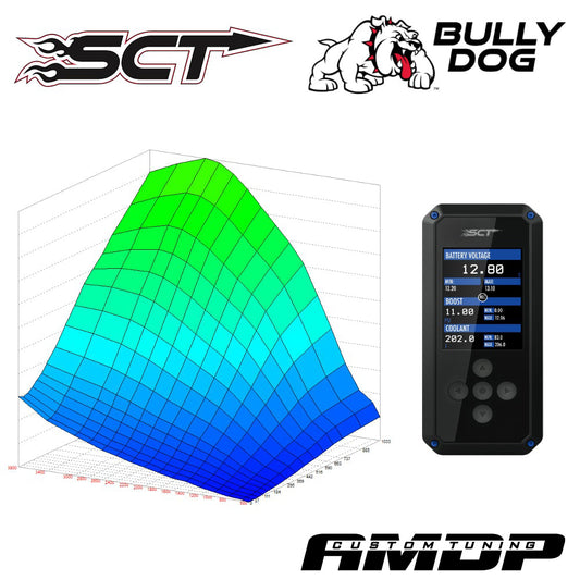 SCT/Bully Dog BDX & AMDP 2008-2010 6.4L Powerstroke Custom Tuning