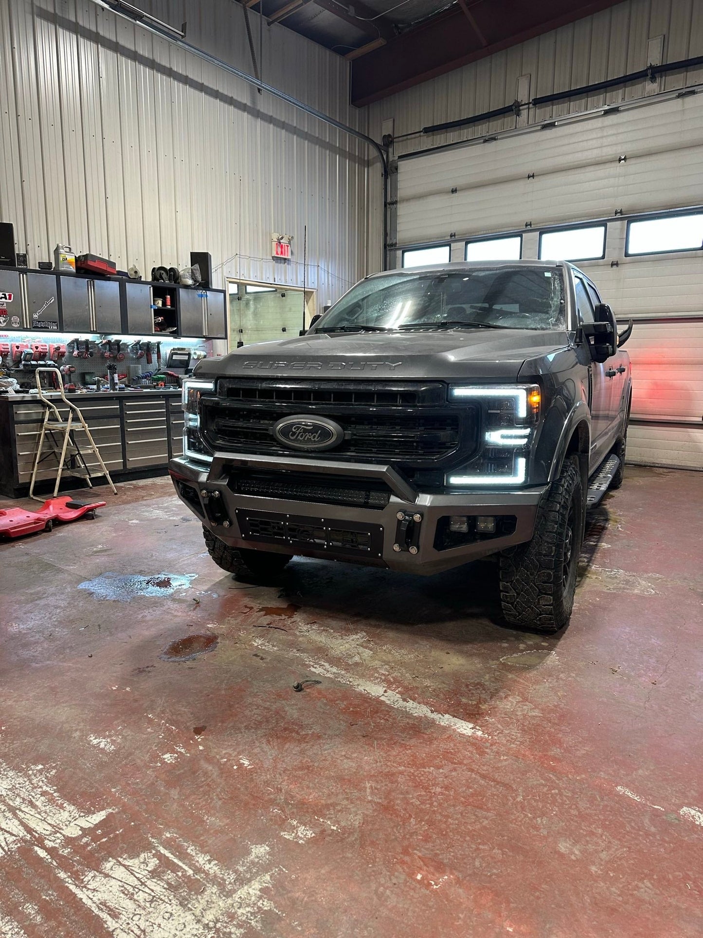 GRIDIRON 2017-2022 Ford F250-F550 Prerunner Front Bumper
