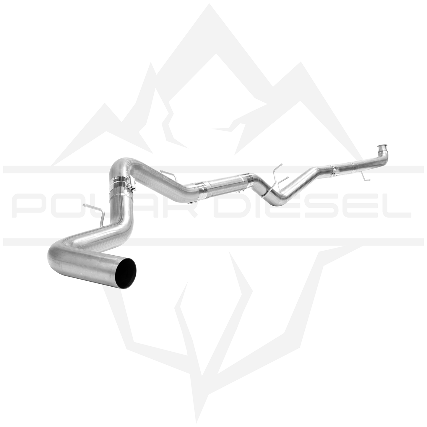 2007.5-2010 Duramax 6.6L 4" Polar Exhaust