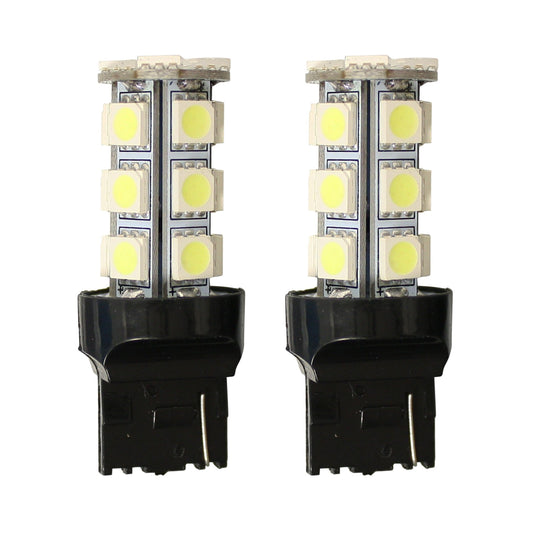 7443 Replacement LED Bulbs - White (PAIR) 10-20128