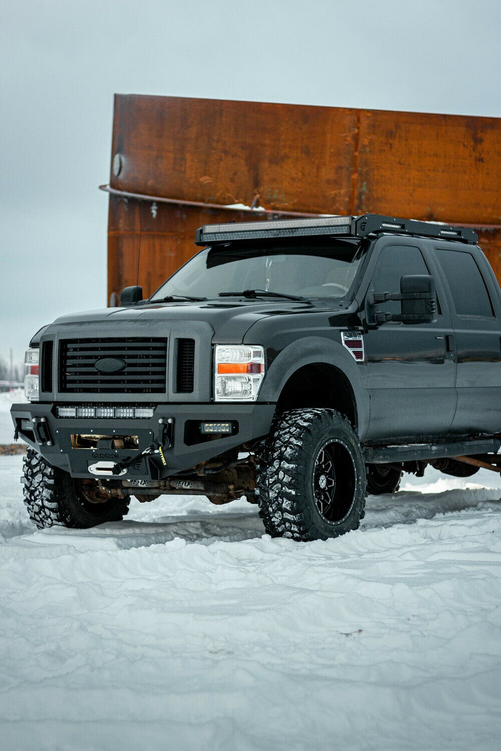 GRIDIRON 2008-2010 Ford F250/F350 Base Winch Front Bumper