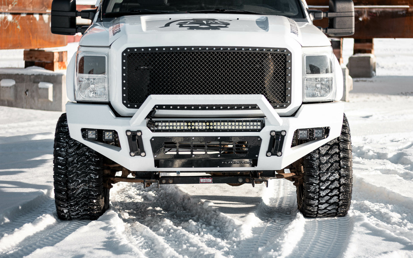 GRIDIRON 2011-2016 Ford F250/F350 Prerunner Front Bumper