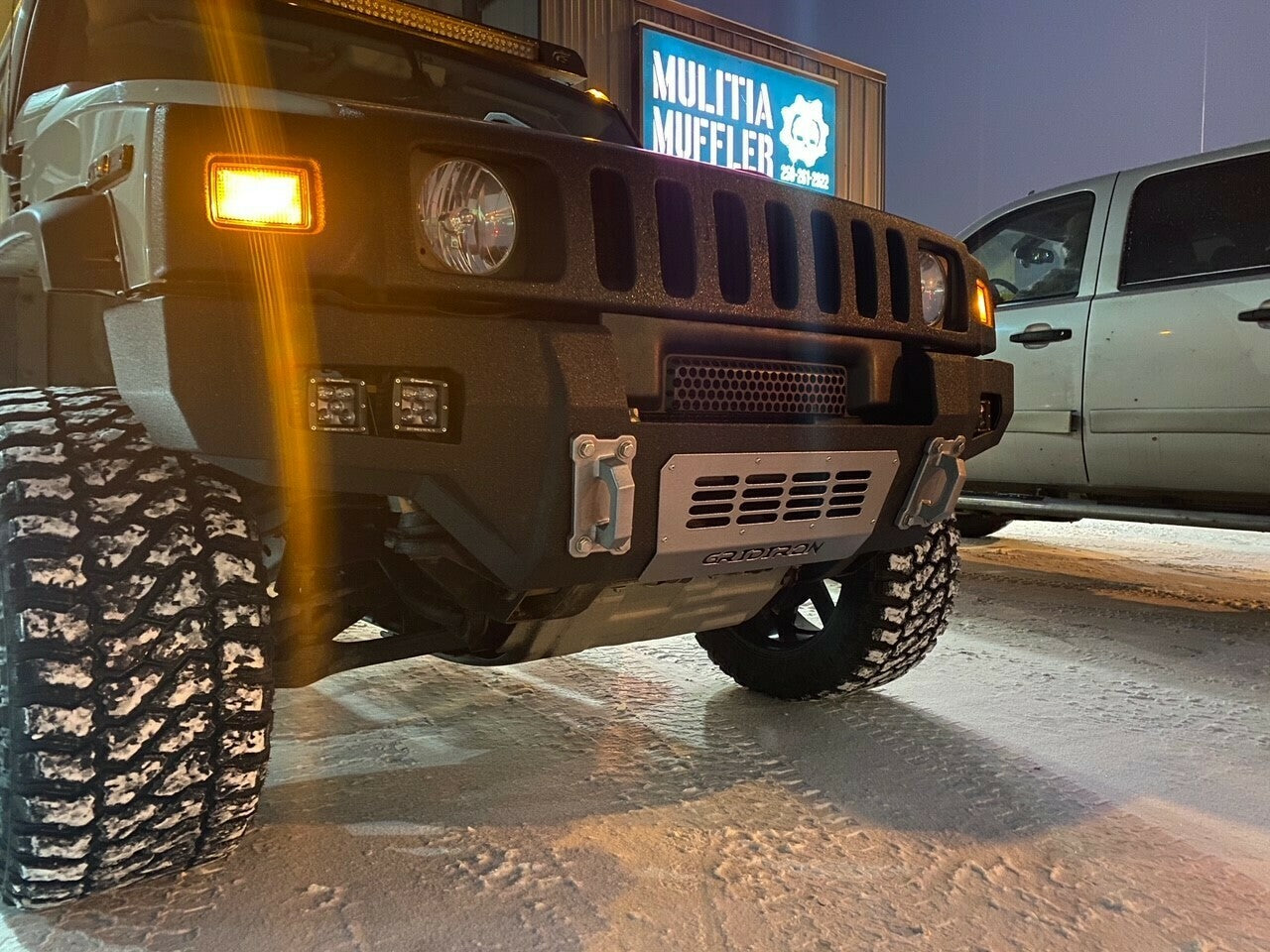 GRIDIRON 2003-2009 Hummer H2 Base Front Bumper