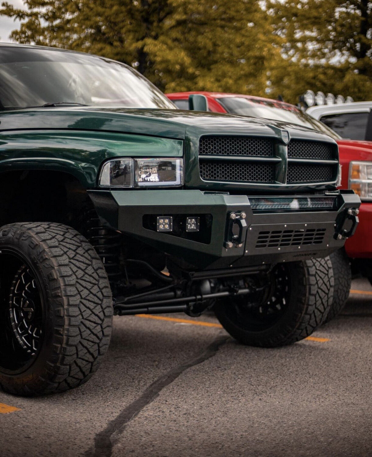 GRIDIRON 1994.5-2002 Ram 2500/3500 Base Front Bumper