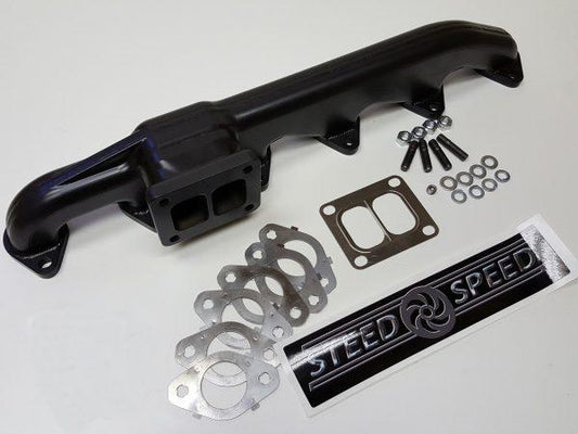 Steed Speed 3rd Gen Cummins T4 Flange 89+ 5.9L/6.7L 24V OR 12V Exhaust Ports