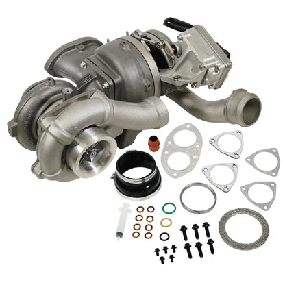 BD SCREAMER V2S TWIN TURBO KIT FORD 6.4L POWERSTROKE 2008-2010