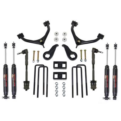 2011-2017 Chevrolet/GMC 2500HD RWD, 4WD 3.5'' SST Lift Kit Front with 2'' Rear with Upper Control Arms with SST3000 Shocks