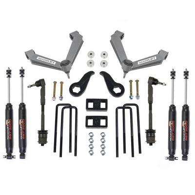 2011-2019 Chevrolet/GMC 2500HD RWD, 4WD 3.5'' SST Lift Kit Front with 2'' Rear with Fabricated Control Arms with SST3000 Shocks
